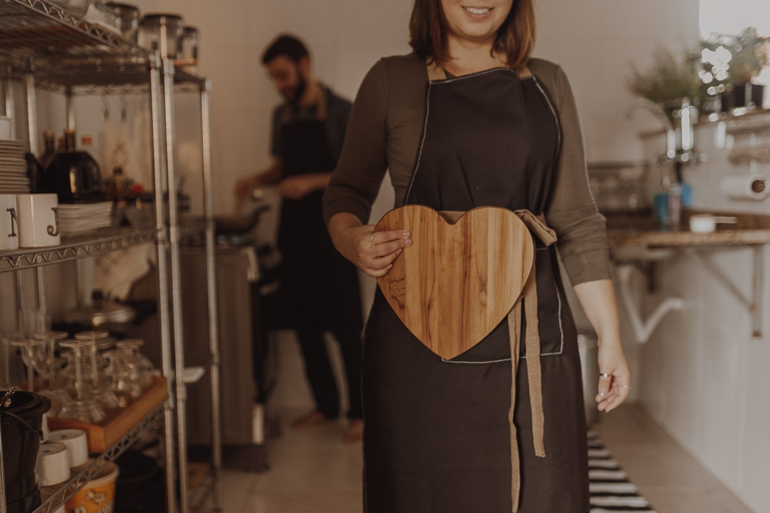 Couple Cooking Photography