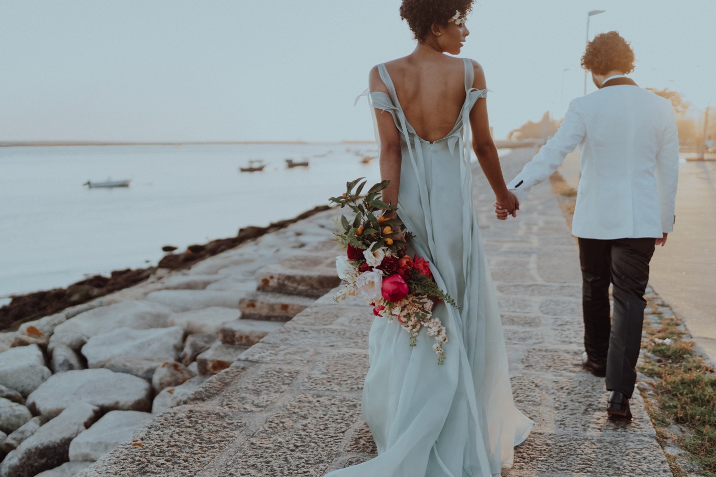 Portugal Wedding in Sunset