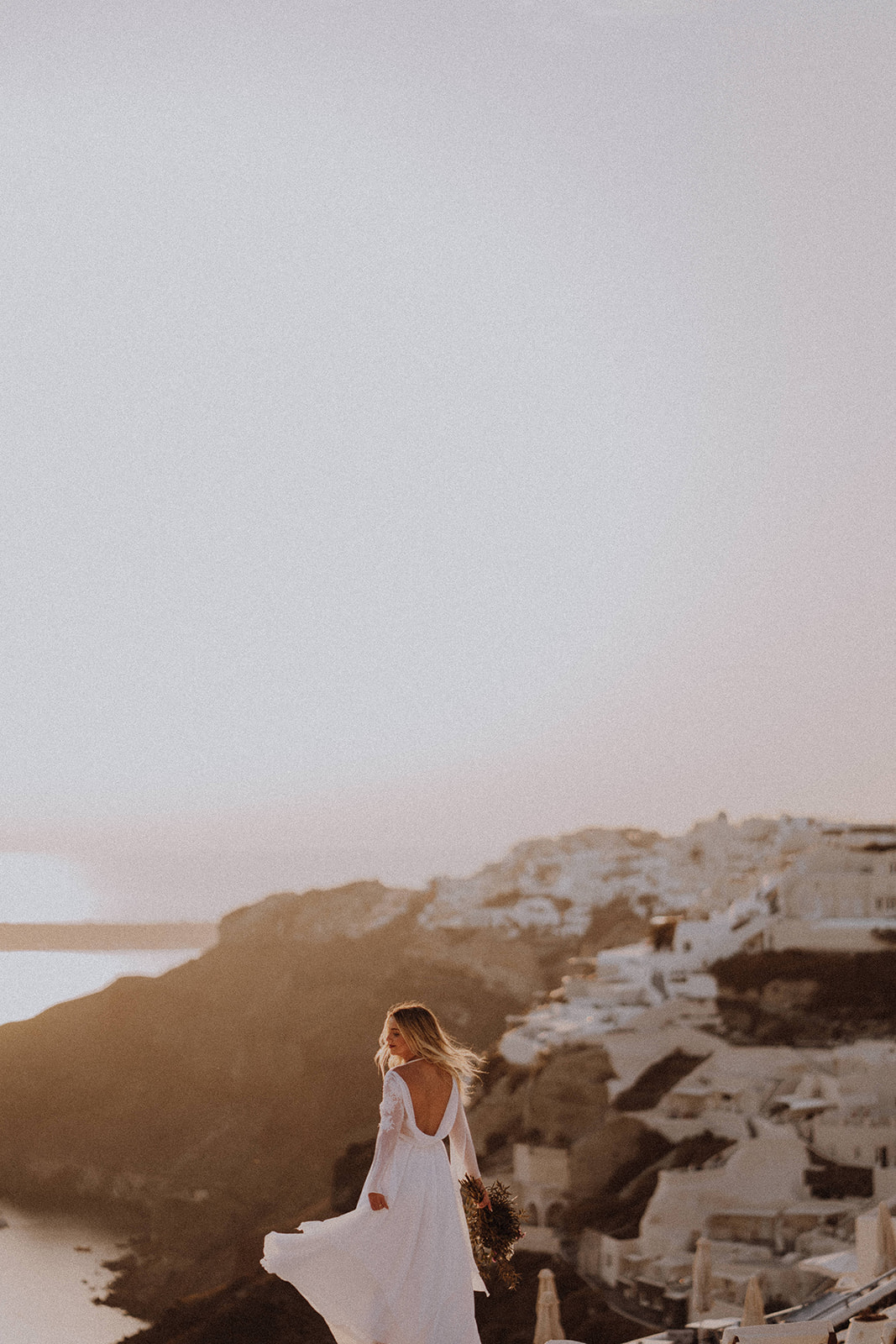 Elopement Wedding in Santorini