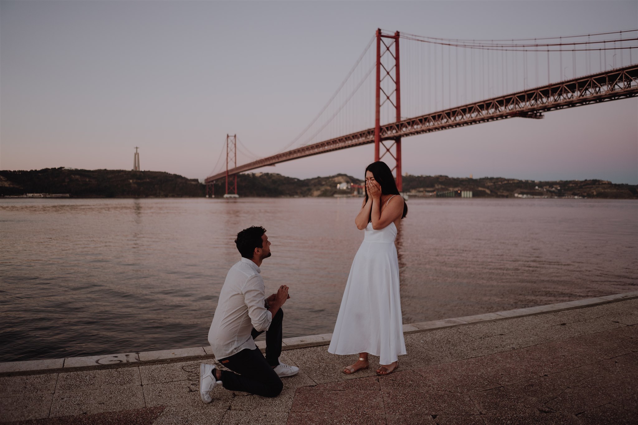 surprise proposal in lisbon