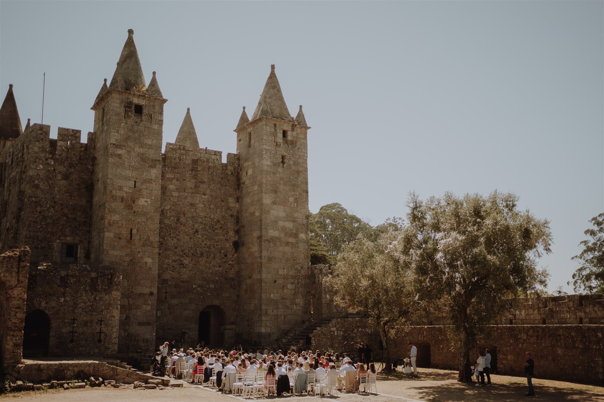 castle wedding in portugal